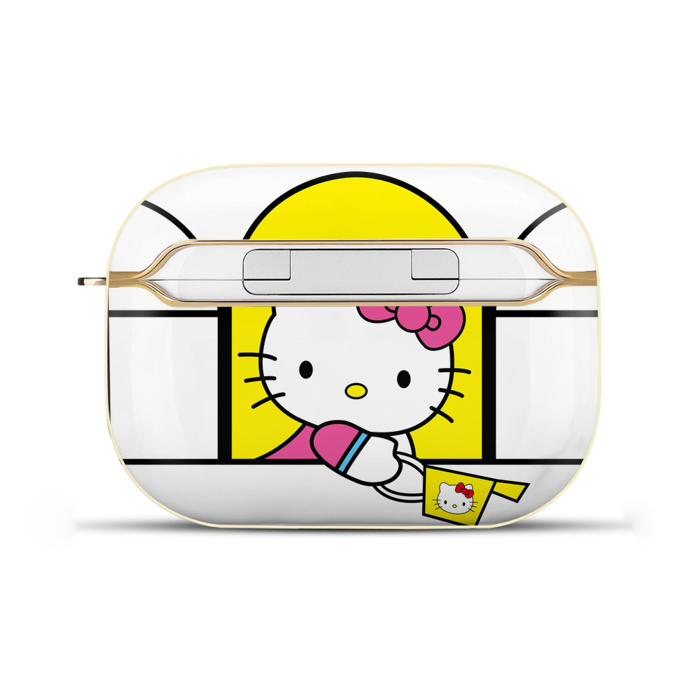 （画像用） Hello Kitty ハローキティ 【AirPods Pro用】ハードシェル保護ケース｜耐衝撃・防指紋・カラビナ付き商品仕様