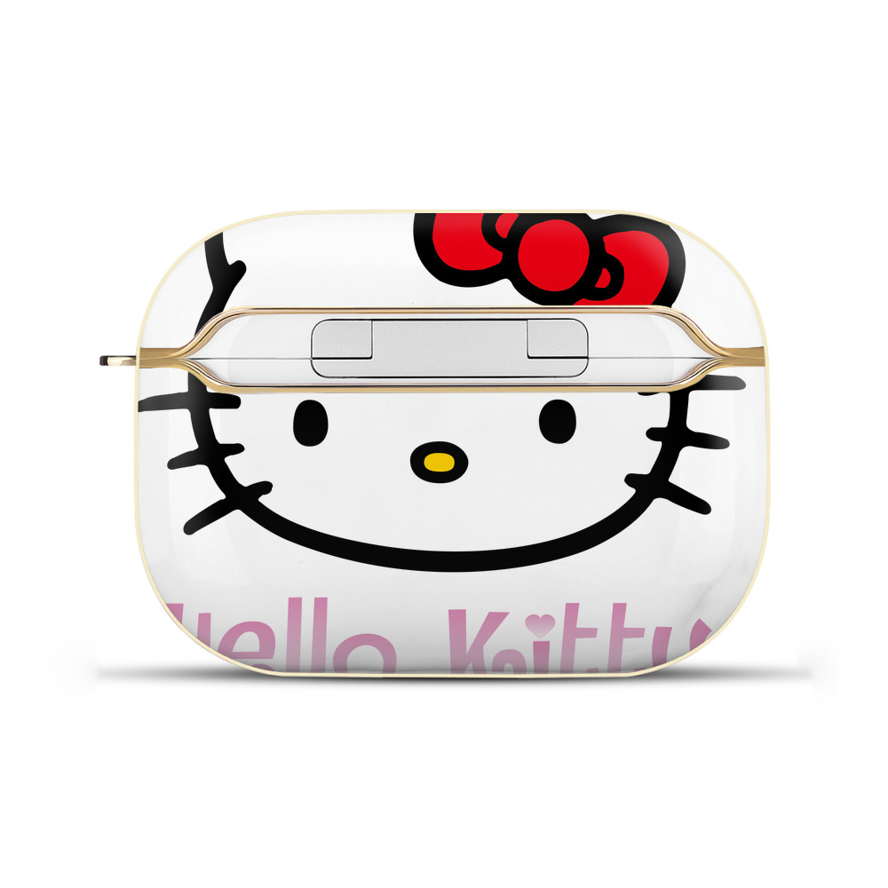 （画像用） Hello Kitty ハローキティ 【AirPods Pro用】ハードシェル保護ケース｜耐衝撃・防指紋・カラビナ付き商品仕様