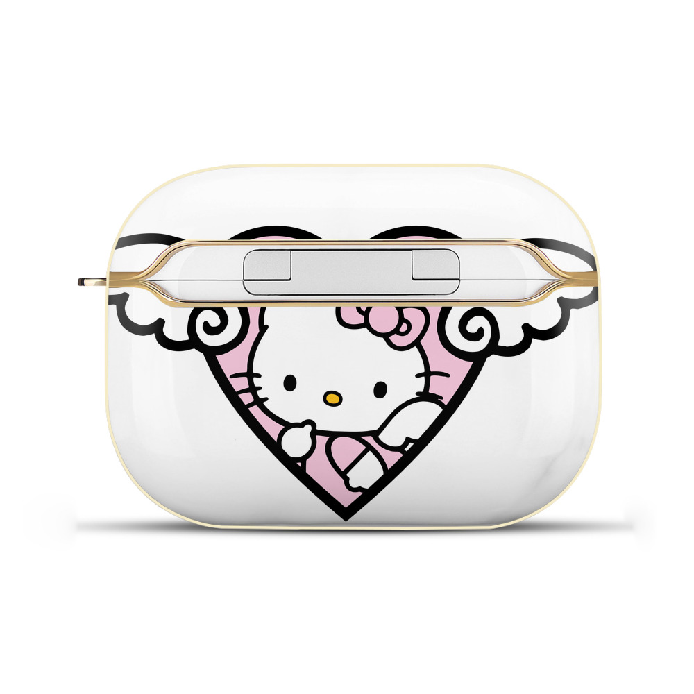 （画像用） Hello Kitty ハローキティ 【AirPods Pro用】ハードシェル保護ケース｜耐衝撃・防指紋・カラビナ付き商品仕様