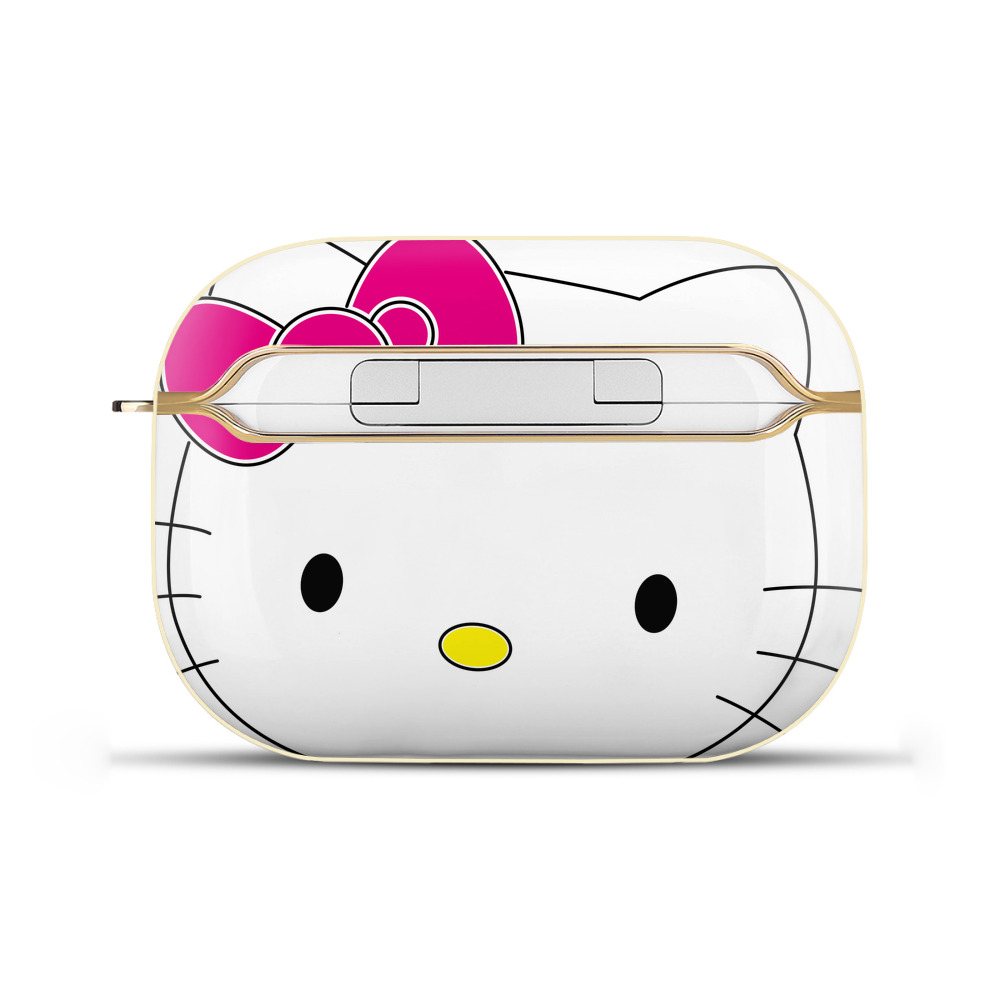 （画像用） Hello Kitty ハローキティ 【AirPods Pro用】ハードシェル保護ケース｜耐衝撃・防指紋・カラビナ付き商品仕様