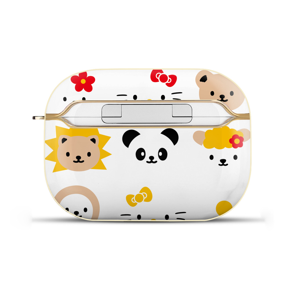 （画像用） Hello Kitty ハローキティ 【AirPods Pro用】ハードシェル保護ケース｜耐衝撃・防指紋・カラビナ付き商品仕様