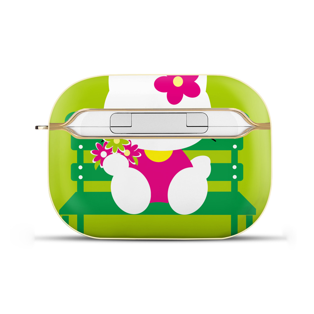 （画像用） Hello Kitty ハローキティ 【AirPods Pro用】ハードシェル保護ケース｜耐衝撃・防指紋・カラビナ付き商品仕様