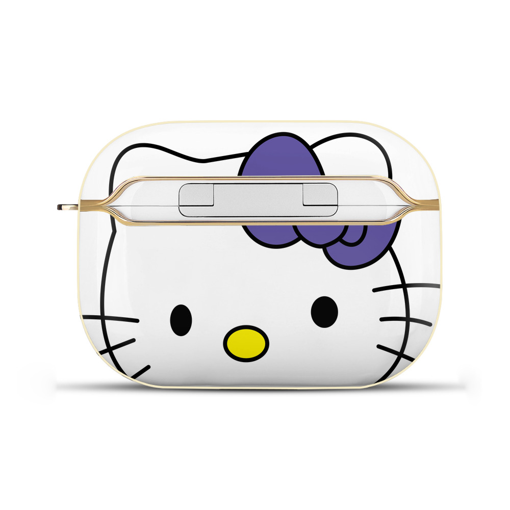 （画像用） Hello Kitty ハローキティ 【AirPods Pro用】ハードシェル保護ケース｜耐衝撃・防指紋・カラビナ付き商品仕様