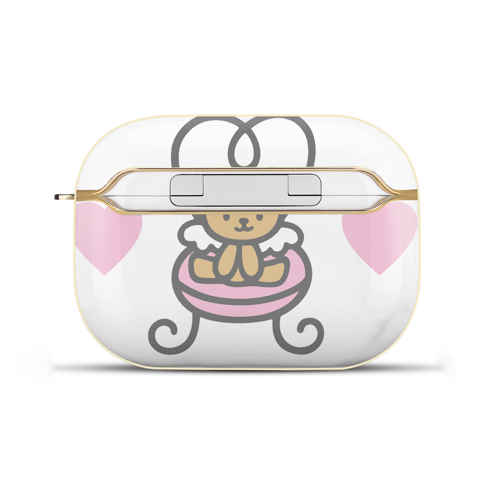 （画像用） Hello Kitty ハローキティ 【AirPods Pro用】ハードシェル保護ケース｜耐衝撃・防指紋・カラビナ付き商品仕様