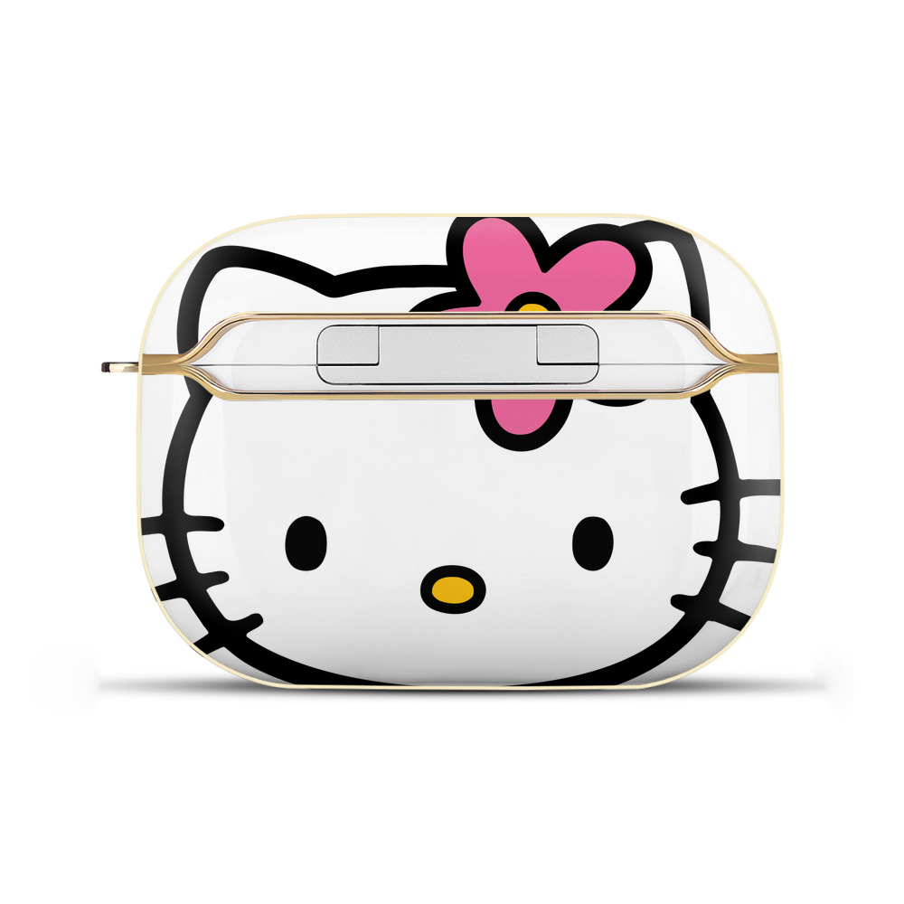 （画像用） Hello Kitty ハローキティ 【AirPods Pro用】ハードシェル保護ケース｜耐衝撃・防指紋・カラビナ付き商品仕様