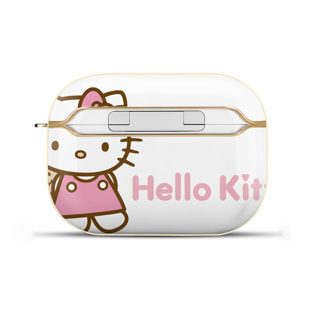 （画像用） Hello Kitty ハローキティ 【AirPods Pro用】ハードシェル保護ケース｜耐衝撃・防指紋・カラビナ付き商品仕様
