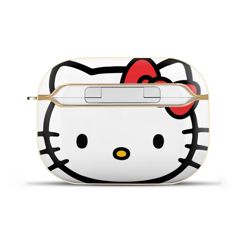 （画像用） Hello Kitty ハローキティ 【AirPods Pro用】ハードシェル保護ケース｜耐衝撃・防指紋・カラビナ付き商品仕様