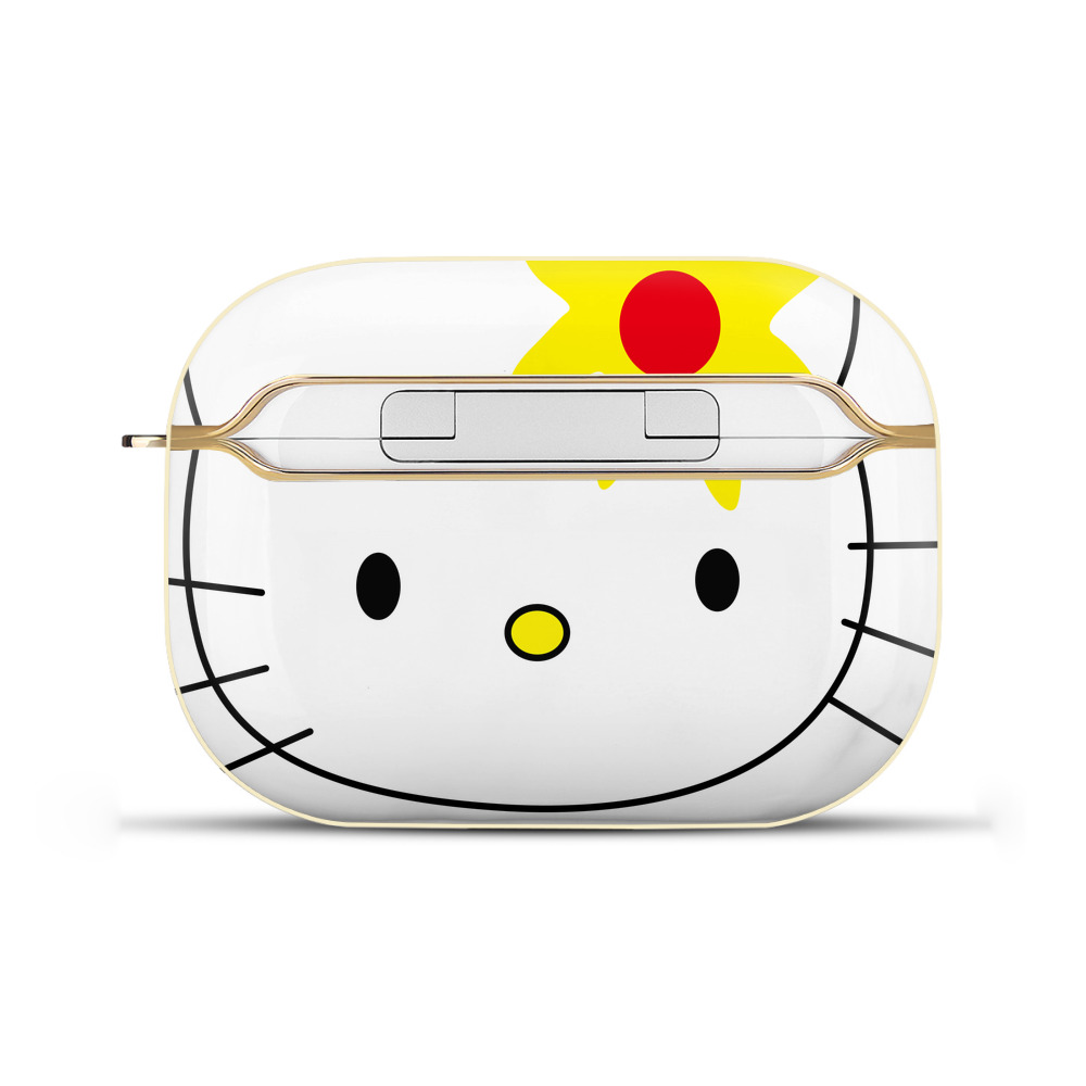 （画像用） Hello Kitty ハローキティ 【AirPods Pro用】ハードシェル保護ケース｜耐衝撃・防指紋・カラビナ付き商品仕様