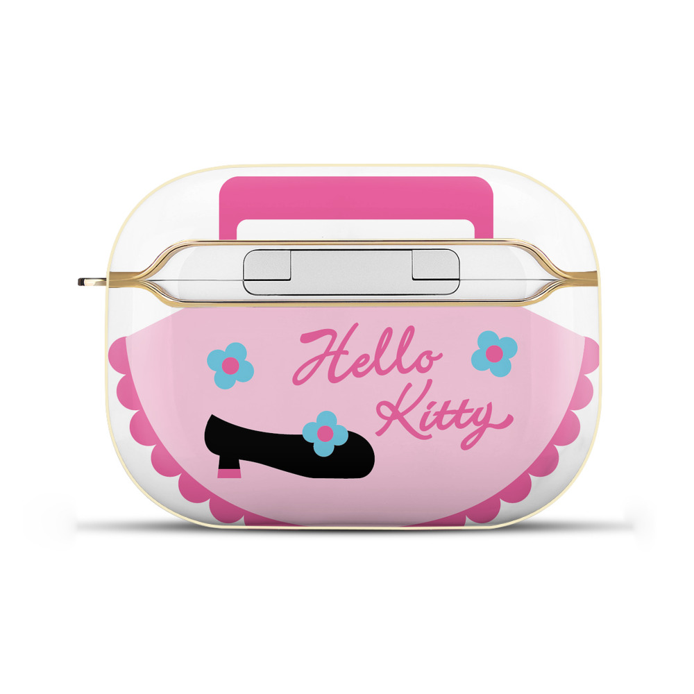 （画像用） Hello Kitty ハローキティ 【AirPods Pro用】ハードシェル保護ケース｜耐衝撃・防指紋・カラビナ付き商品仕様