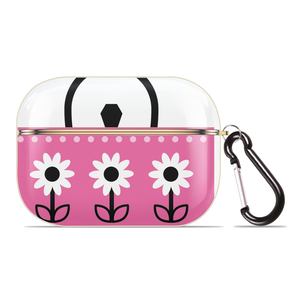 （画像用） Hello Kitty ハローキティ 【AirPods Pro用】ハードシェル保護ケース｜耐衝撃・防指紋・カラビナ付き商品仕様