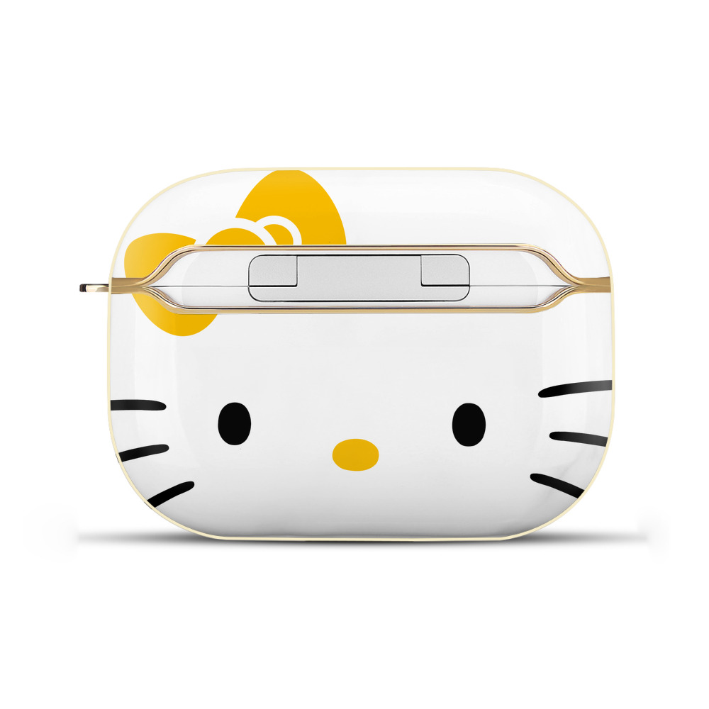 （画像用） Hello Kitty ハローキティ 【AirPods Pro用】ハードシェル保護ケース｜耐衝撃・防指紋・カラビナ付き商品仕様