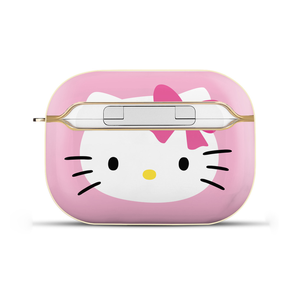（画像用） Hello Kitty ハローキティ 【AirPods Pro用】ハードシェル保護ケース｜耐衝撃・防指紋・カラビナ付き商品仕様