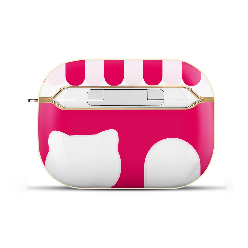（画像用） Hello Kitty ハローキティ 【AirPods Pro用】ハードシェル保護ケース｜耐衝撃・防指紋・カラビナ付き商品仕様