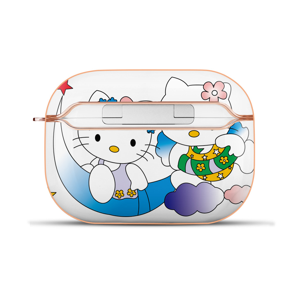 （画像用） Hello Kitty ハローキティ 【AirPods Pro用】ハードシェル保護ケース｜耐衝撃・防指紋・カラビナ付き商品仕様