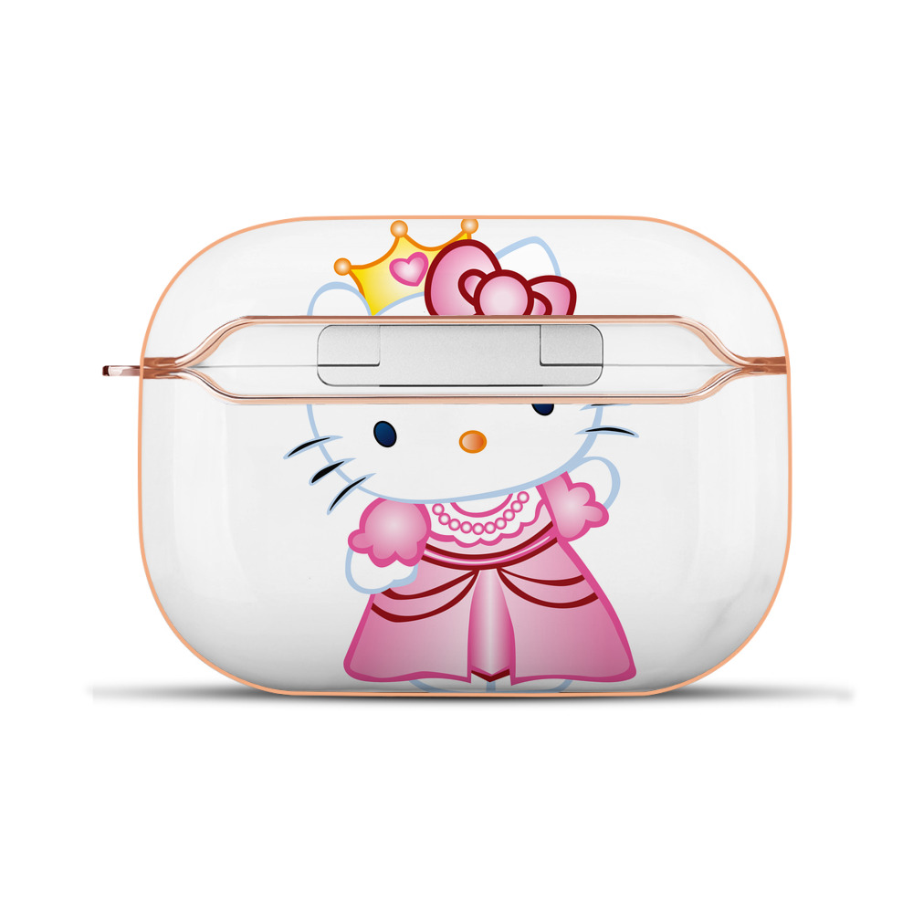 （画像用） Hello Kitty ハローキティ 【AirPods Pro用】ハードシェル保護ケース｜耐衝撃・防指紋・カラビナ付き商品仕様