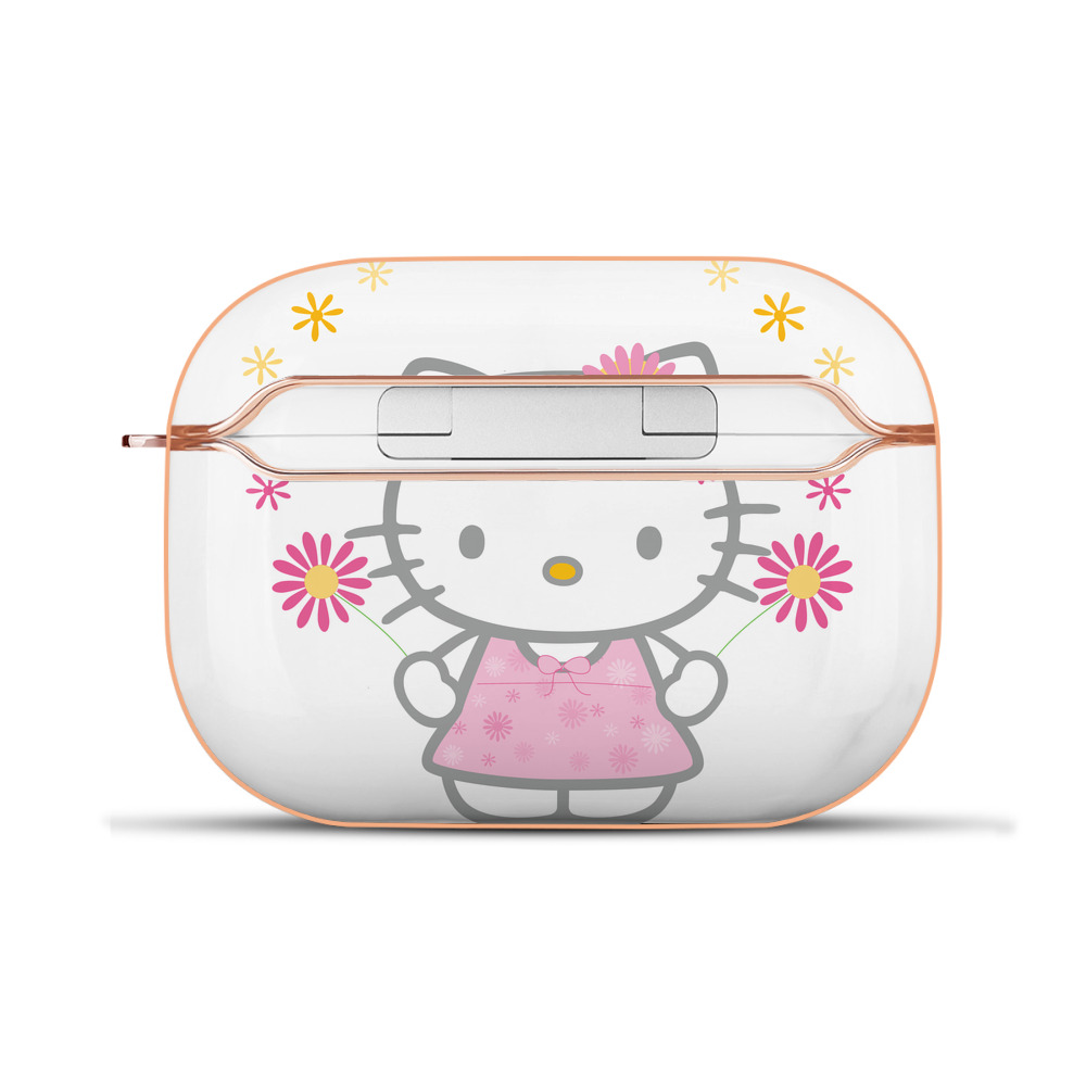 （画像用） Hello Kitty ハローキティ 【AirPods Pro用】ハードシェル保護ケース｜耐衝撃・防指紋・カラビナ付き商品仕様