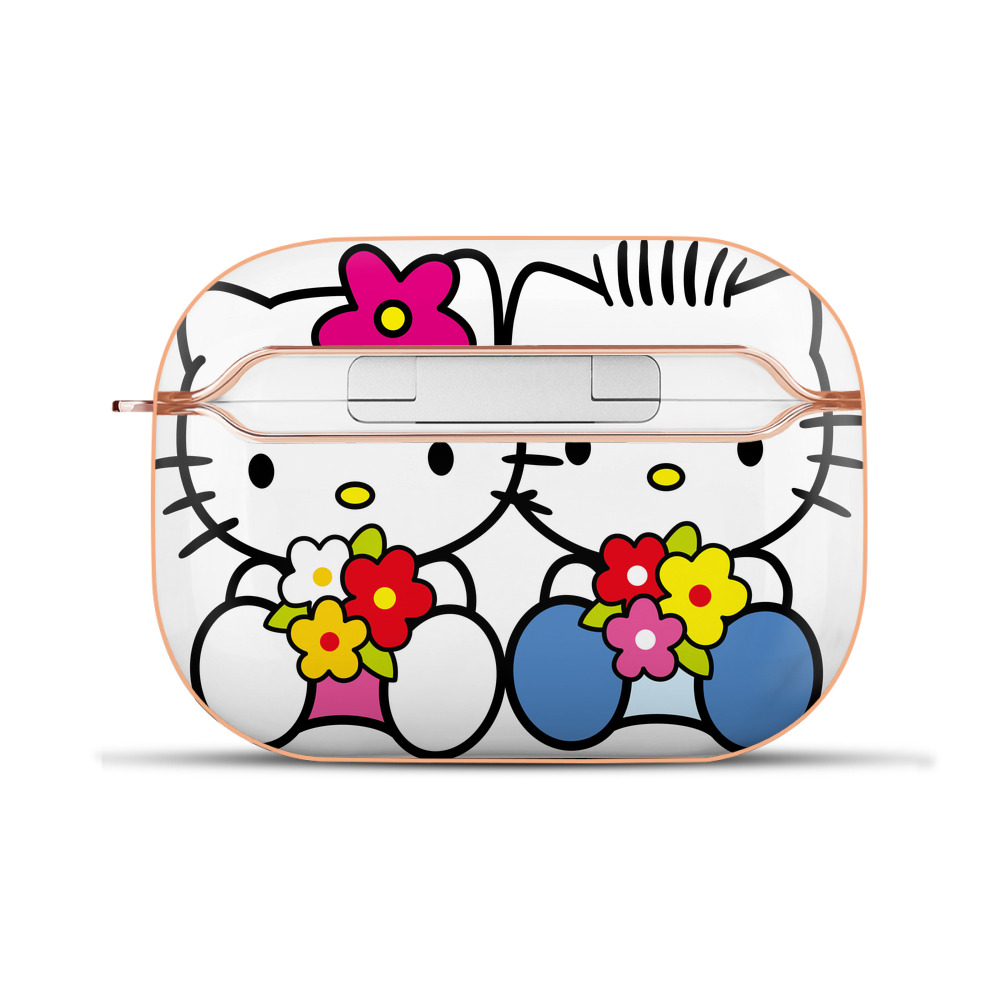 （画像用） Hello Kitty ハローキティ 【AirPods Pro用】ハードシェル保護ケース｜耐衝撃・防指紋・カラビナ付き商品仕様