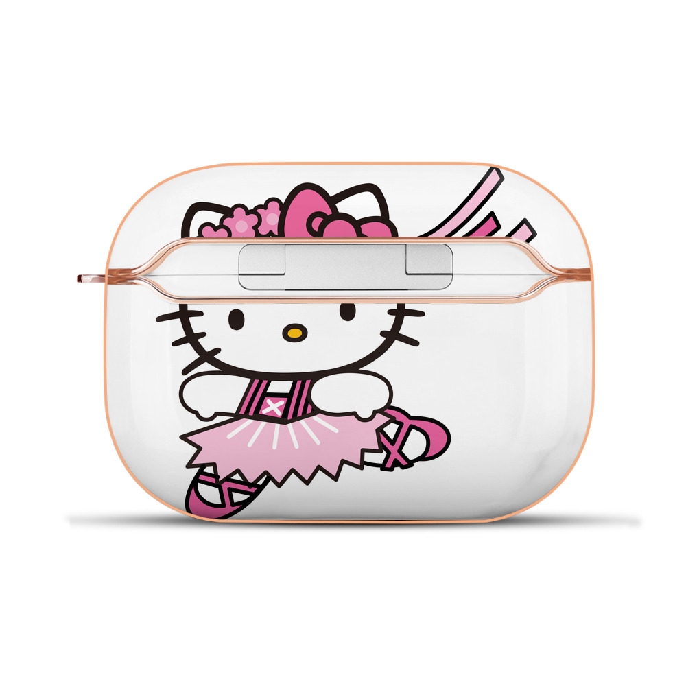 （画像用） Hello Kitty ハローキティ 【AirPods Pro用】ハードシェル保護ケース｜耐衝撃・防指紋・カラビナ付き商品仕様