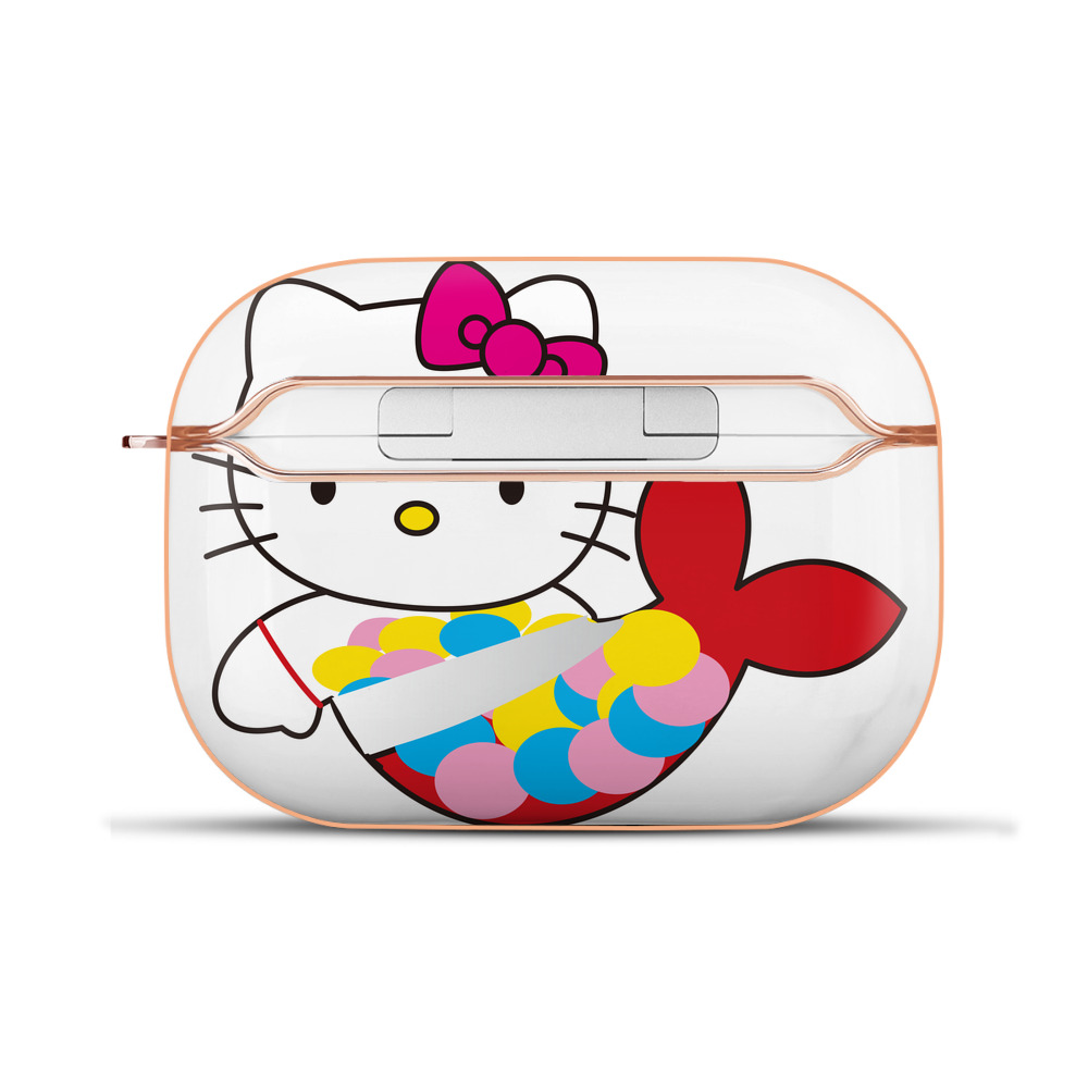 （画像用） Hello Kitty ハローキティ 【AirPods Pro用】ハードシェル保護ケース｜耐衝撃・防指紋・カラビナ付き商品仕様