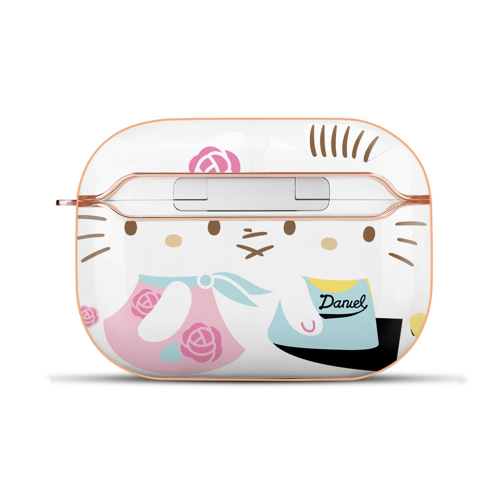 （画像用） Hello Kitty ハローキティ 【AirPods Pro用】ハードシェル保護ケース｜耐衝撃・防指紋・カラビナ付き商品仕様