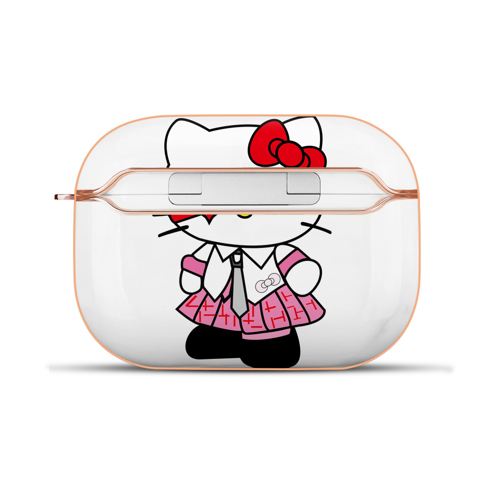 （画像用） Hello Kitty ハローキティ 【AirPods Pro用】ハードシェル保護ケース｜耐衝撃・防指紋・カラビナ付き商品仕様