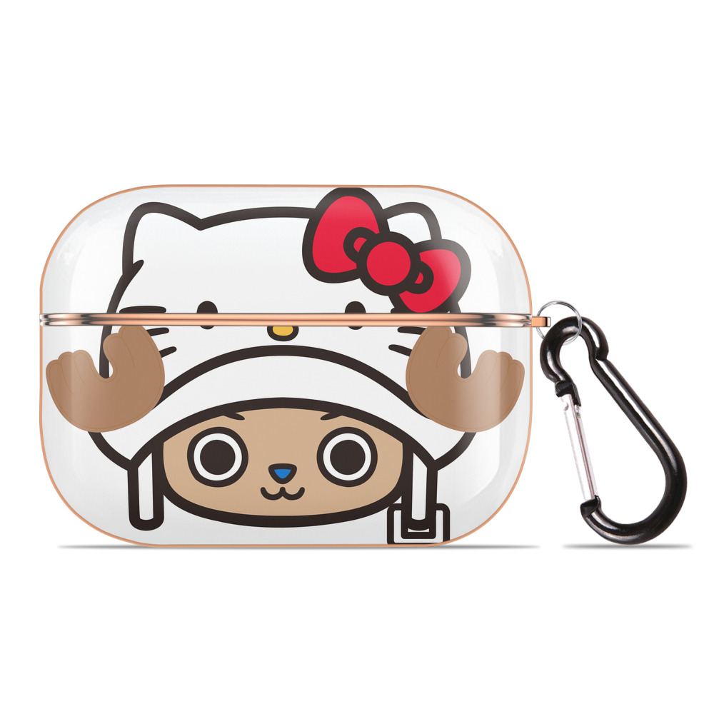 （画像用） Hello Kitty ハローキティ 【AirPods Pro用】ハードシェル保護ケース｜耐衝撃・防指紋・カラビナ付き商品仕様