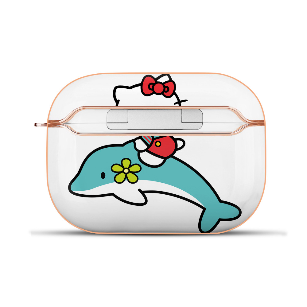 （画像用） Hello Kitty ハローキティ 【AirPods Pro用】ハードシェル保護ケース｜耐衝撃・防指紋・カラビナ付き商品仕様