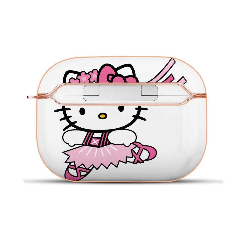 （画像用） Hello Kitty ハローキティ 【AirPods Pro用】ハードシェル保護ケース｜耐衝撃・防指紋・カラビナ付き商品仕様