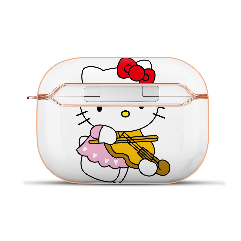 （画像用） Hello Kitty ハローキティ 【AirPods Pro用】ハードシェル保護ケース｜耐衝撃・防指紋・カラビナ付き商品仕様