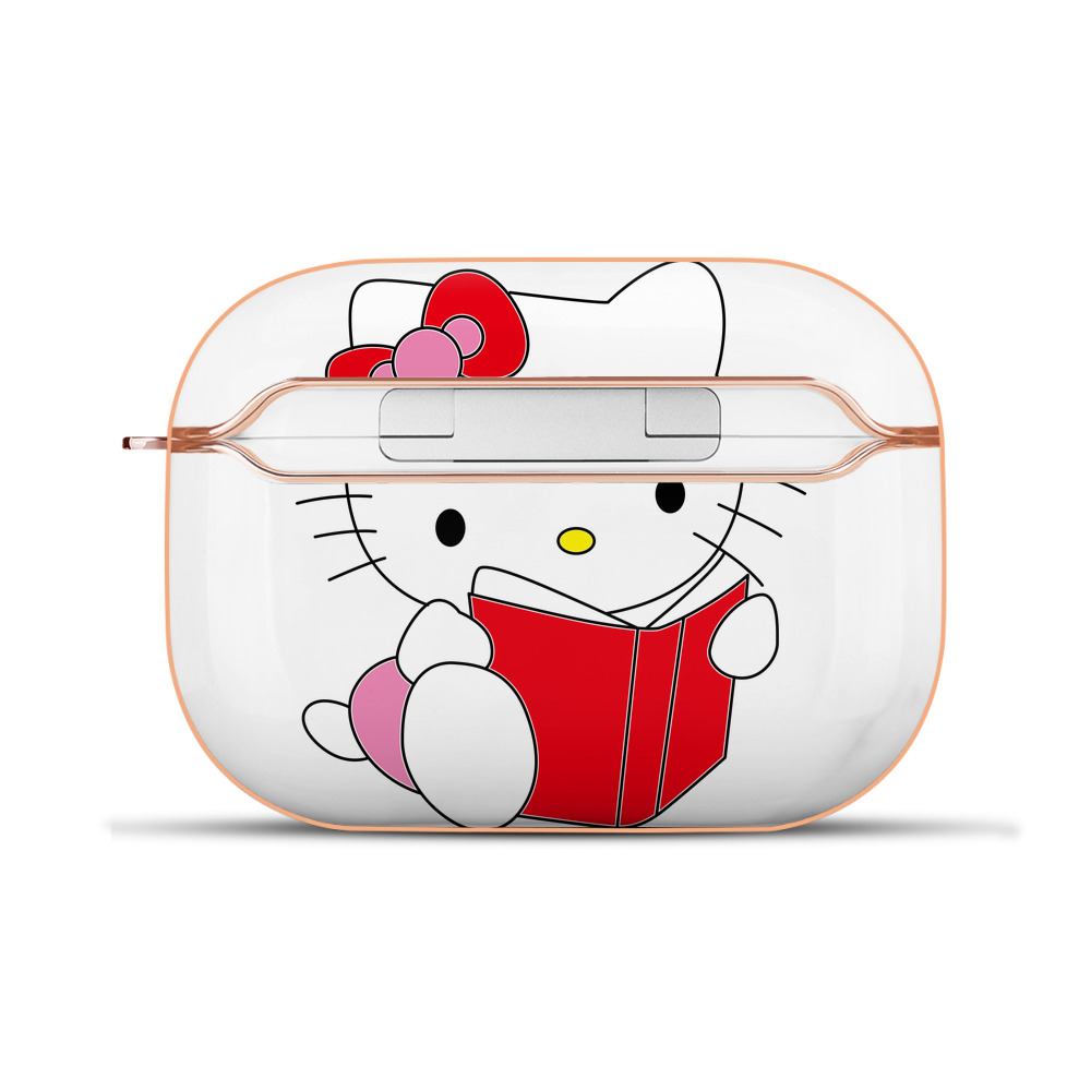 （画像用） Hello Kitty ハローキティ 【AirPods Pro用】ハードシェル保護ケース｜耐衝撃・防指紋・カラビナ付き商品仕様