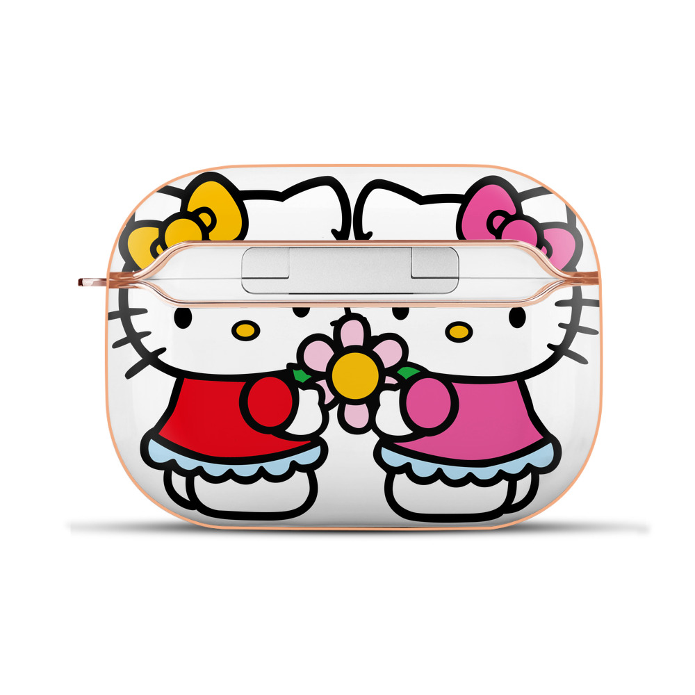 （画像用） Hello Kitty ハローキティ 【AirPods Pro用】ハードシェル保護ケース｜耐衝撃・防指紋・カラビナ付き商品仕様