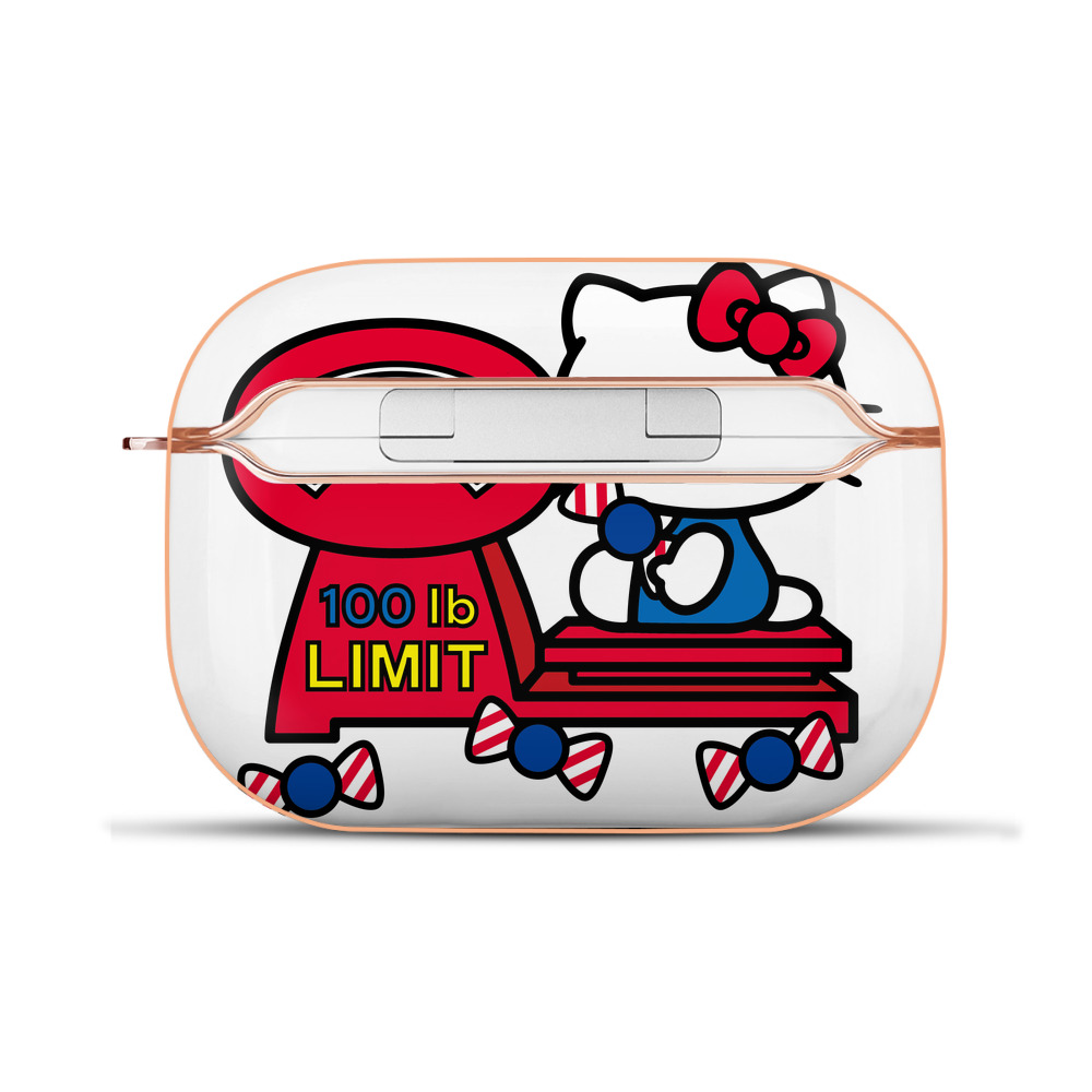 （画像用） Hello Kitty ハローキティ 【AirPods Pro用】ハードシェル保護ケース｜耐衝撃・防指紋・カラビナ付き商品仕様