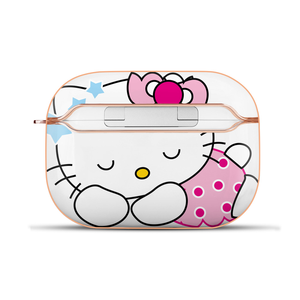 （画像用） Hello Kitty ハローキティ 【AirPods Pro用】ハードシェル保護ケース｜耐衝撃・防指紋・カラビナ付き商品仕様