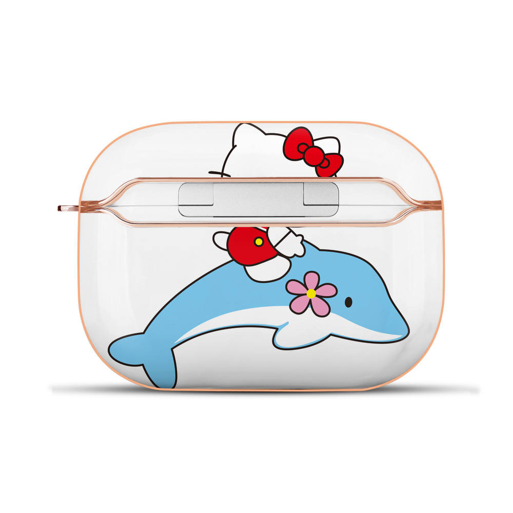 （画像用） Hello Kitty ハローキティ 【AirPods Pro用】ハードシェル保護ケース｜耐衝撃・防指紋・カラビナ付き商品仕様