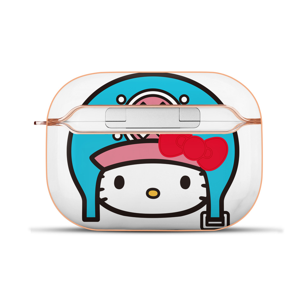 （画像用） Hello Kitty ハローキティ 【AirPods Pro用】ハードシェル保護ケース｜耐衝撃・防指紋・カラビナ付き商品仕様
