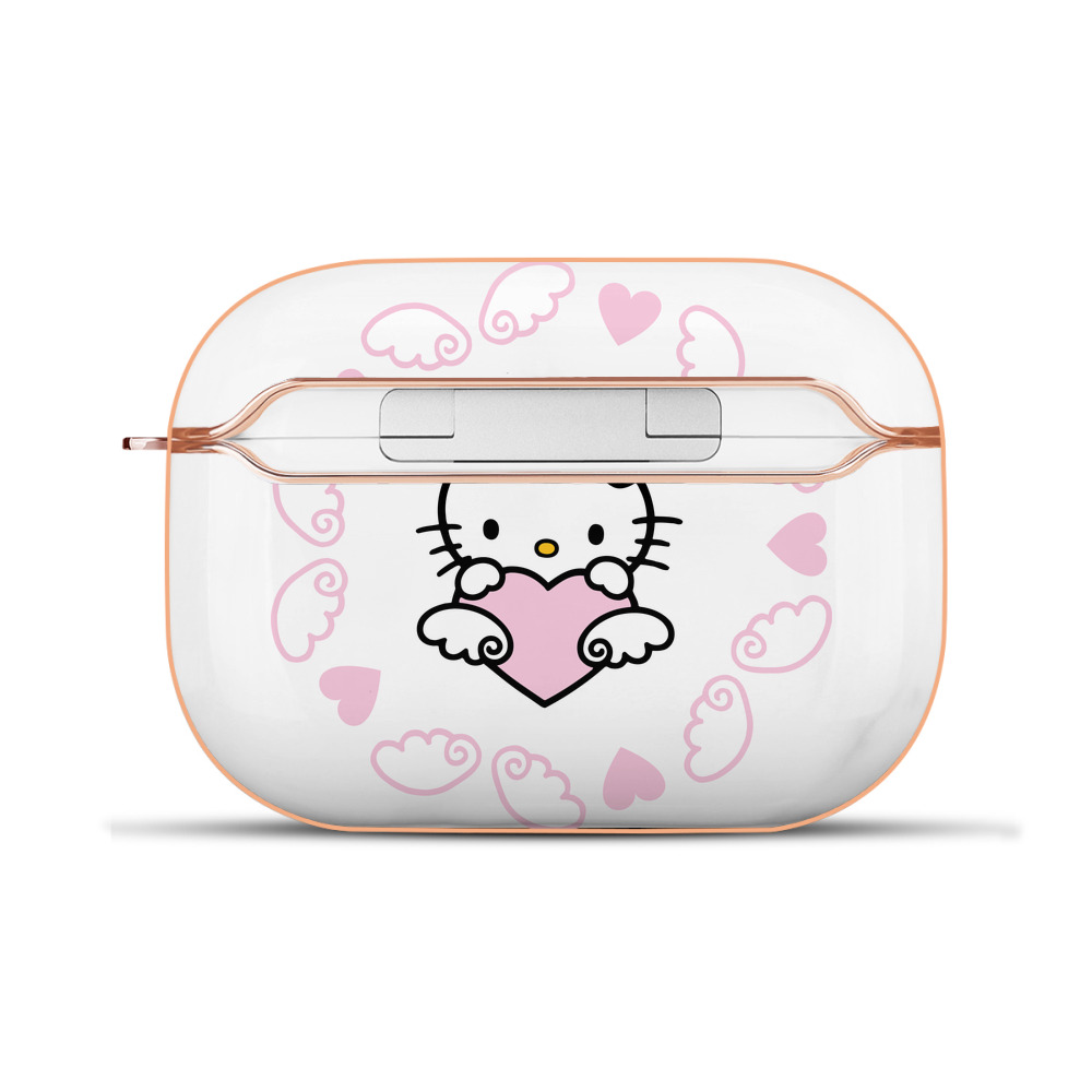 （画像用） Hello Kitty ハローキティ 【AirPods Pro用】ハードシェル保護ケース｜耐衝撃・防指紋・カラビナ付き商品仕様