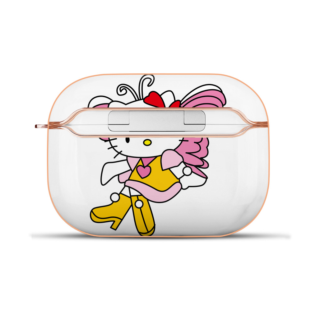 （画像用） Hello Kitty ハローキティ 【AirPods Pro用】ハードシェル保護ケース｜耐衝撃・防指紋・カラビナ付き商品仕様