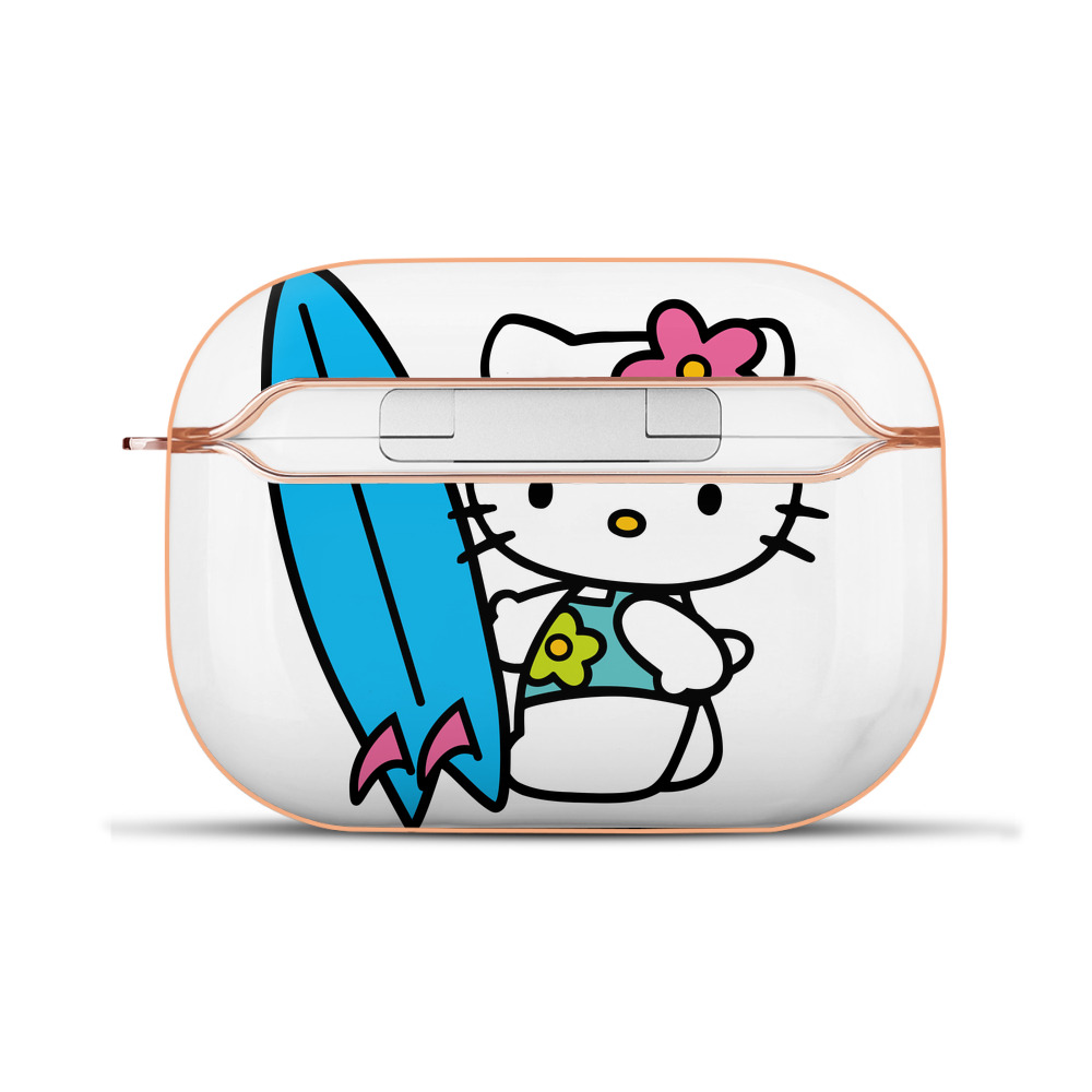 （画像用） Hello Kitty ハローキティ 【AirPods Pro用】ハードシェル保護ケース｜耐衝撃・防指紋・カラビナ付き商品仕様