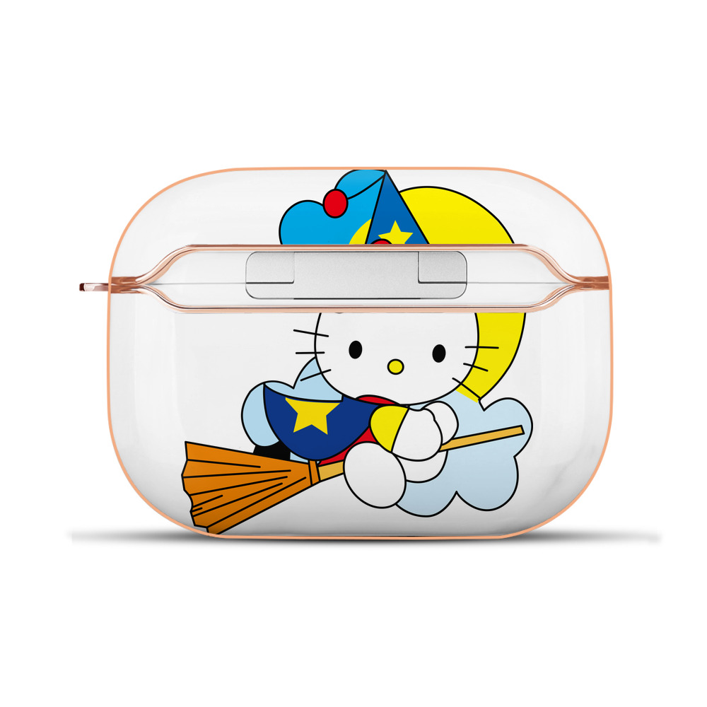 （画像用） Hello Kitty ハローキティ 【AirPods Pro用】ハードシェル保護ケース｜耐衝撃・防指紋・カラビナ付き商品仕様