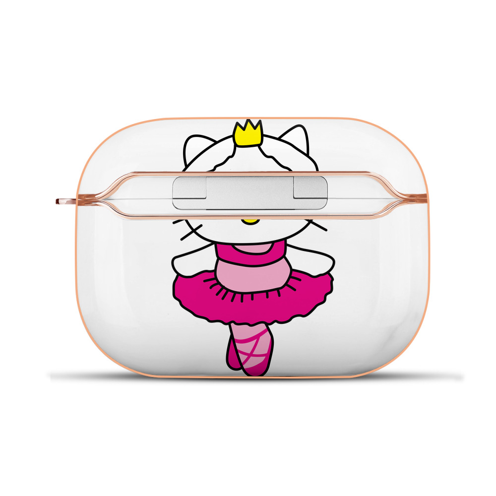 （画像用） Hello Kitty ハローキティ 【AirPods Pro用】ハードシェル保護ケース｜耐衝撃・防指紋・カラビナ付き商品仕様