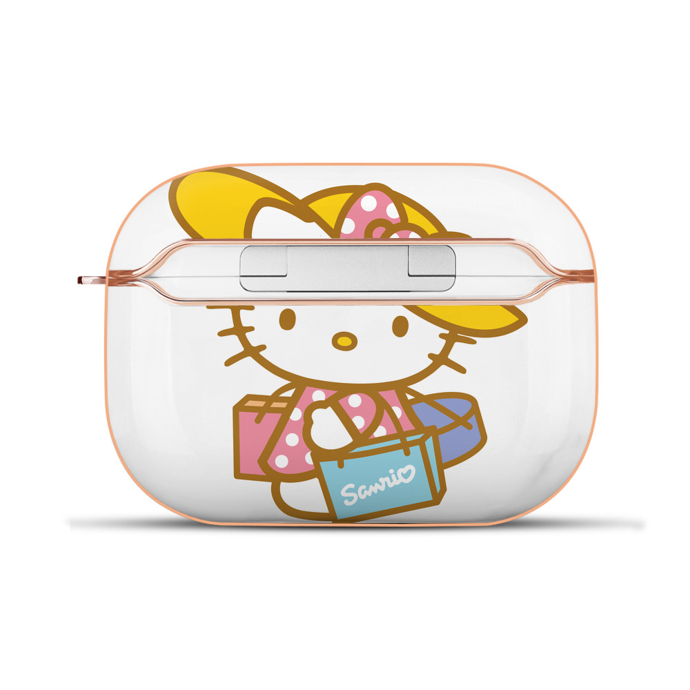 （画像用） Hello Kitty ハローキティ 【AirPods Pro用】ハードシェル保護ケース｜耐衝撃・防指紋・カラビナ付き商品仕様