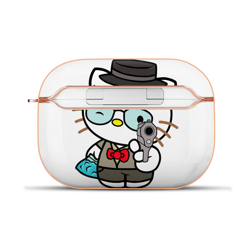 （画像用） Hello Kitty ハローキティ 【AirPods Pro用】ハードシェル保護ケース｜耐衝撃・防指紋・カラビナ付き商品仕様