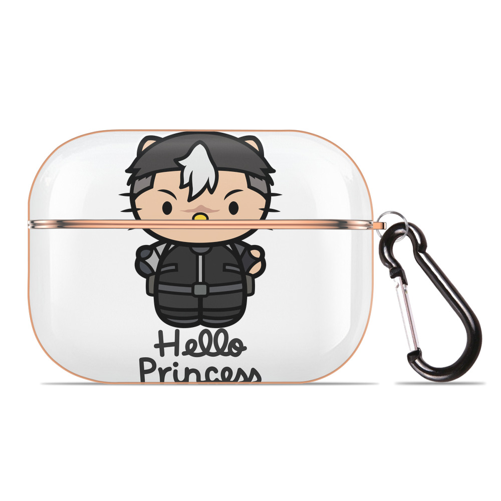 （画像用） Hello Kitty ハローキティ 【AirPods Pro用】ハードシェル保護ケース｜耐衝撃・防指紋・カラビナ付き商品仕様