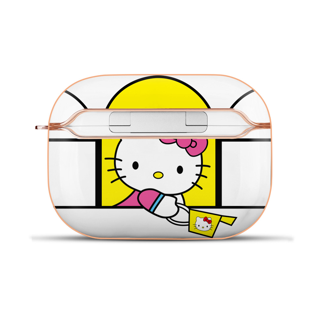 （画像用） Hello Kitty ハローキティ 【AirPods Pro用】ハードシェル保護ケース｜耐衝撃・防指紋・カラビナ付き商品仕様