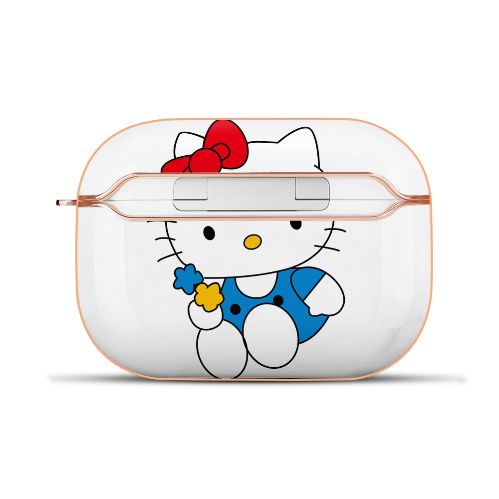 （画像用） Hello Kitty ハローキティ 【AirPods Pro用】ハードシェル保護ケース｜耐衝撃・防指紋・カラビナ付き商品仕様