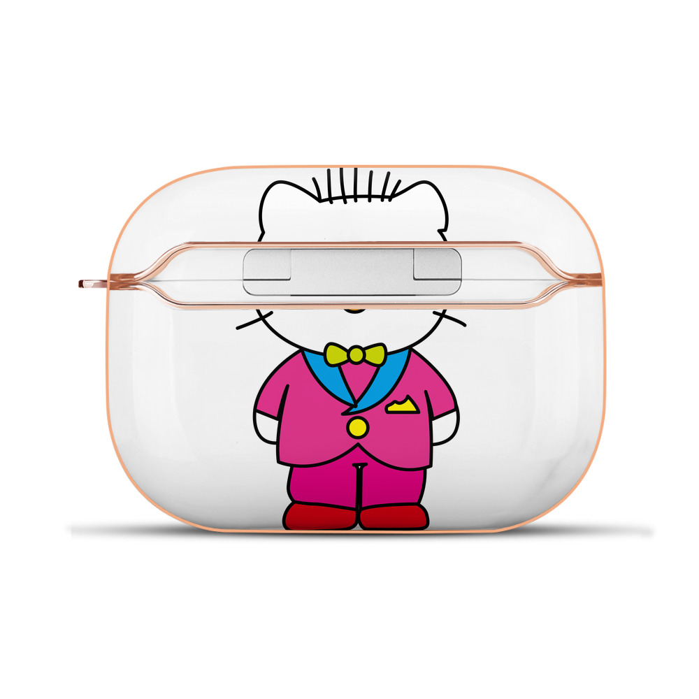 （画像用） Hello Kitty ハローキティ 【AirPods Pro用】ハードシェル保護ケース｜耐衝撃・防指紋・カラビナ付き商品仕様