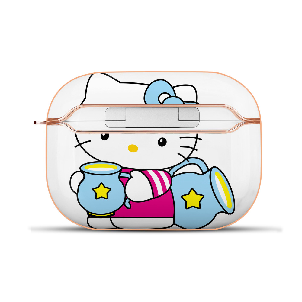 （画像用） Hello Kitty ハローキティ 【AirPods Pro用】ハードシェル保護ケース｜耐衝撃・防指紋・カラビナ付き商品仕様
