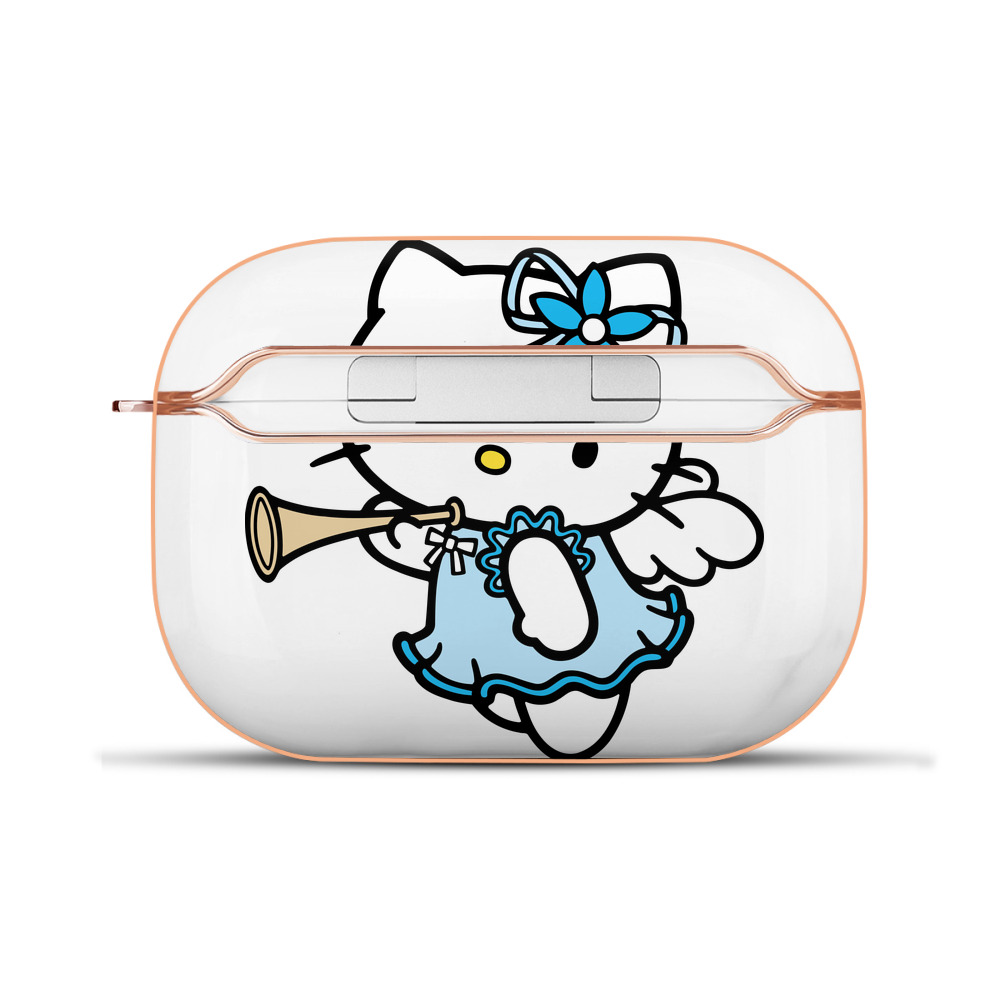 （画像用） Hello Kitty ハローキティ 【AirPods Pro用】ハードシェル保護ケース｜耐衝撃・防指紋・カラビナ付き商品仕様