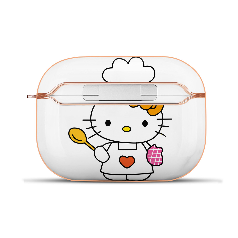 （画像用） Hello Kitty ハローキティ 【AirPods Pro用】ハードシェル保護ケース｜耐衝撃・防指紋・カラビナ付き商品仕様