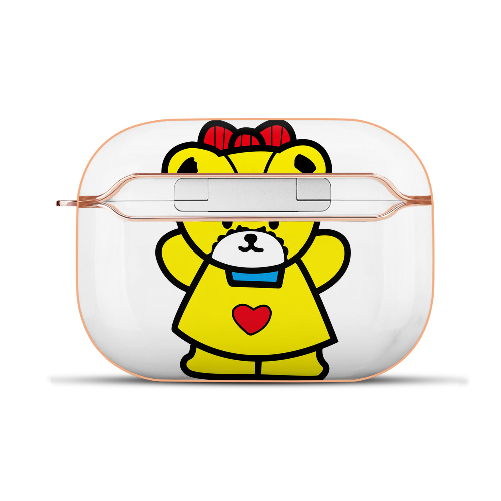 （画像用） Hello Kitty ハローキティ 【AirPods Pro用】ハードシェル保護ケース｜耐衝撃・防指紋・カラビナ付き商品仕様